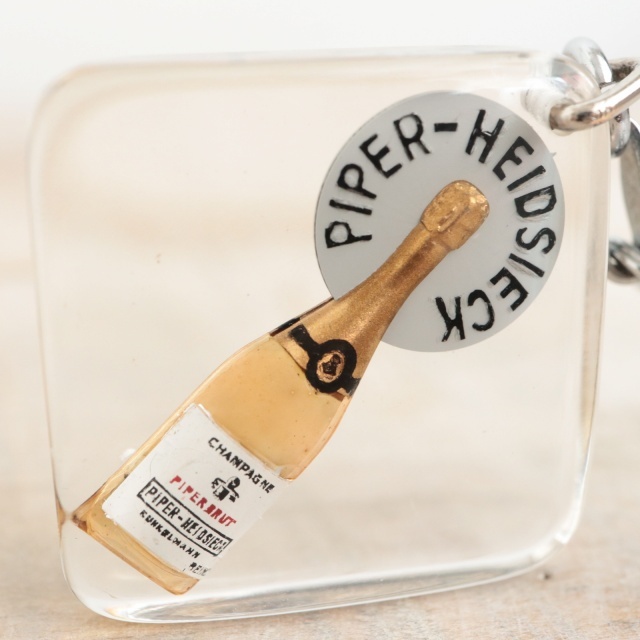 ブルボンキーホルダー シャンパン PIPER HEIDSIECK