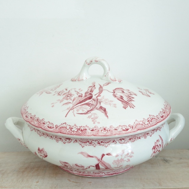 アンティーク フォンタンジュ 小さなスーピエール レギュミエール  