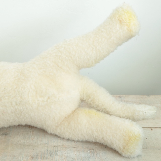 アンティーク シュタイフ お眠りヒツジ Steiff Floppy Lamby 28cm