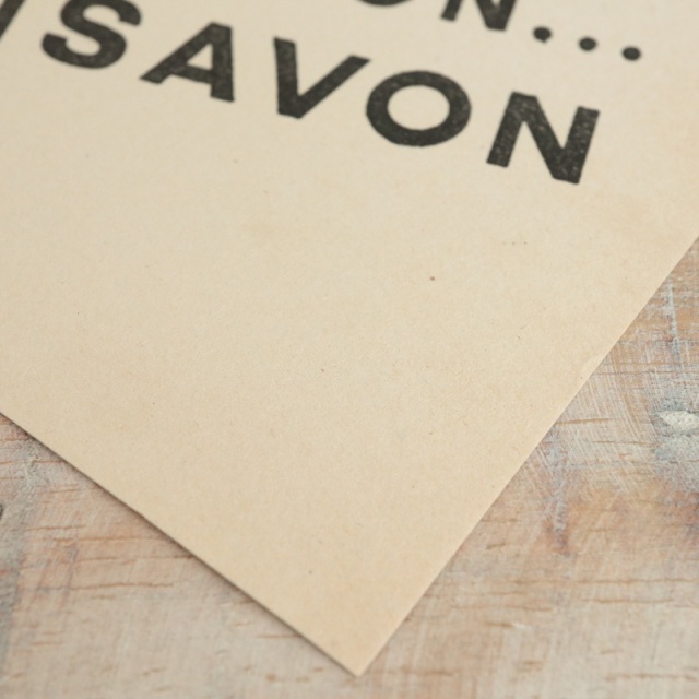 サヴィニャック モンサヴォン ピンクの牛 ビュバー インク吸い取り紙 MONSAVON SAVIGNAC