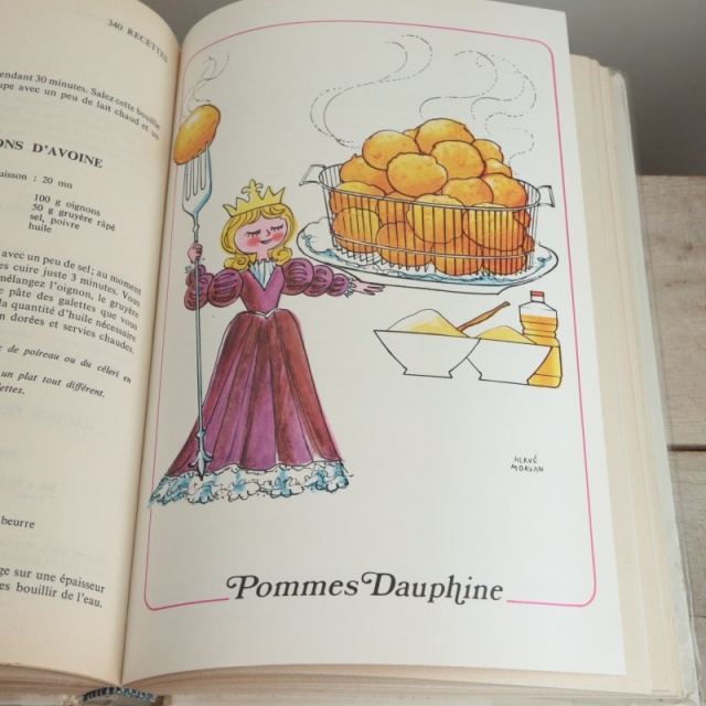 エルベ・モルバン BON APPETIT ビンテージ 料理本