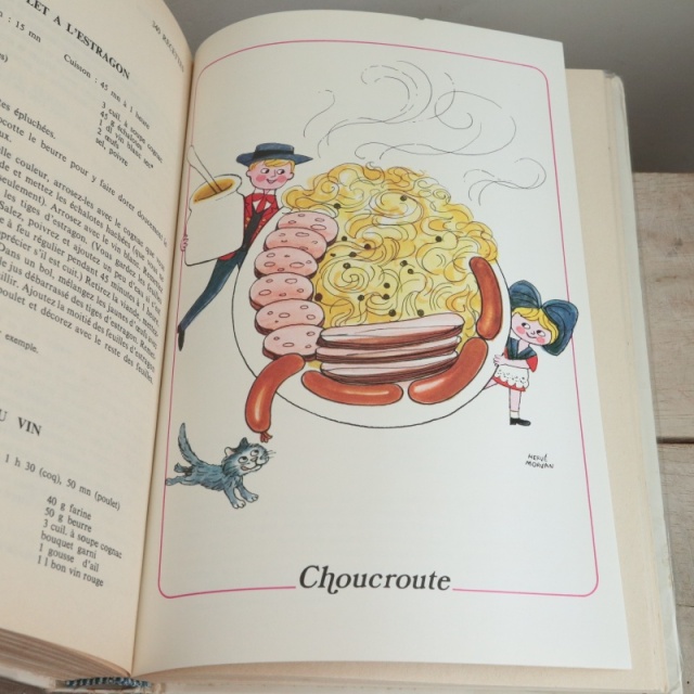 エルベ・モルバン BON APPETIT ビンテージ 料理本