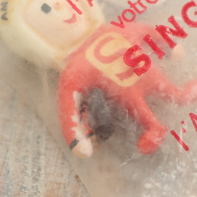 フレンチキーホルダー シンガーミシン 袋入り SINGER