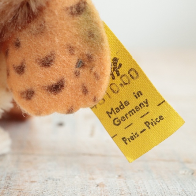 アンティーク シュタイフ フクロウ Steiff Wittie 10cm