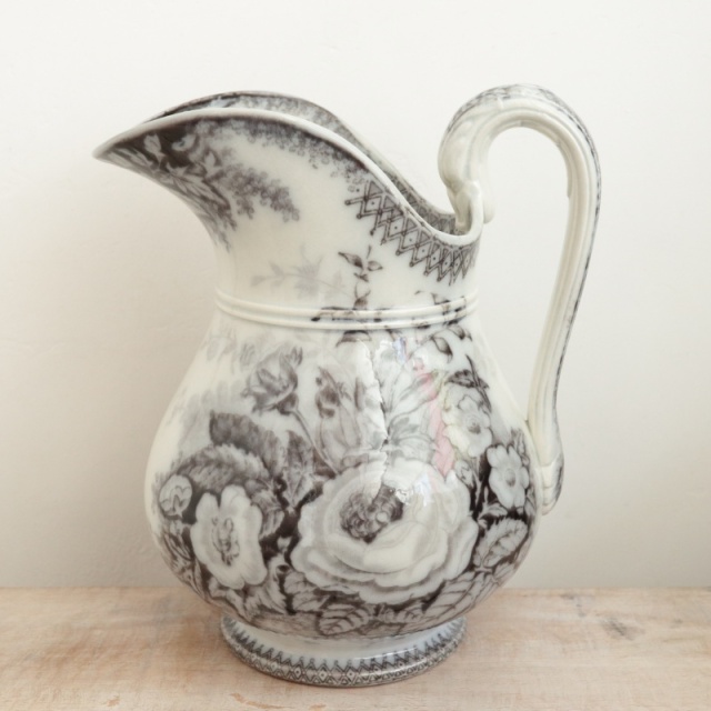 アンティーク ピシェ JARDINIERE フランス サルグミンヌ製 U&C  