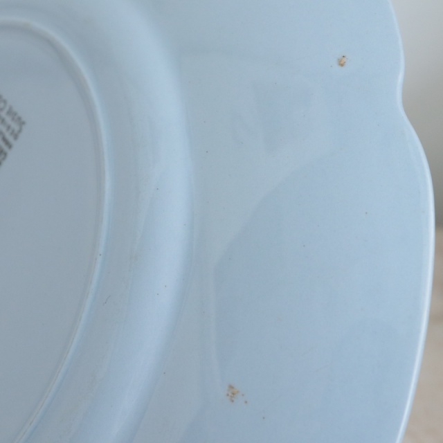 スージークーパー パープルクロッカス デザートプレート SUSIE COOPER