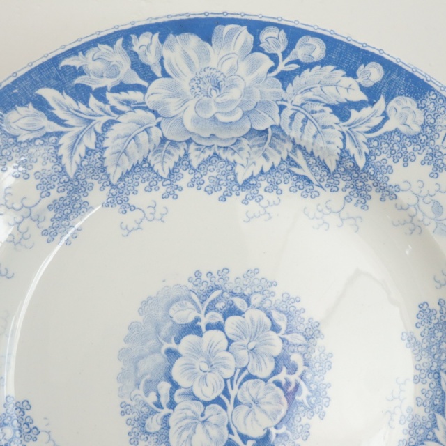 アンティーク プレート JARDINIERE 皿 フランス サルグミンヌ製 U&C SARREGUEMINES