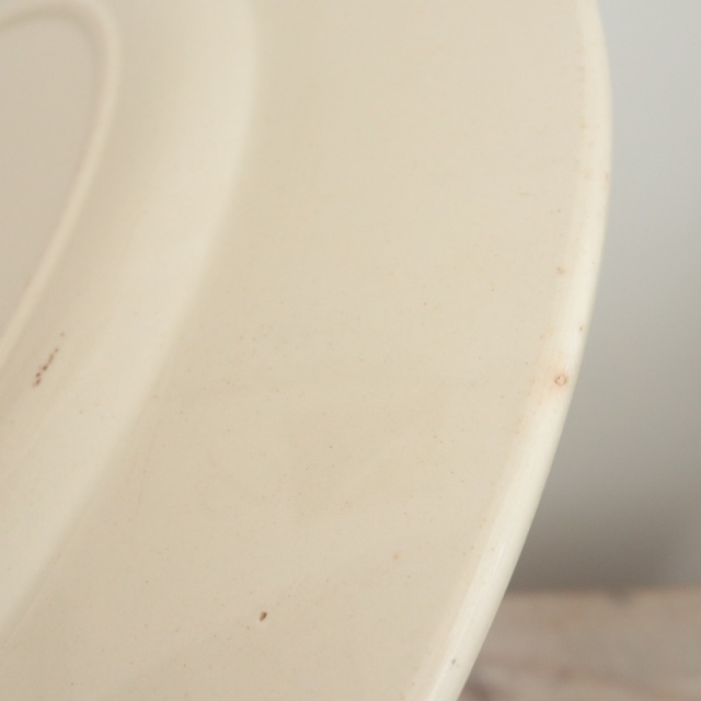 アンティーク プレート 大皿 CHARDONNERET フランス クレイユ