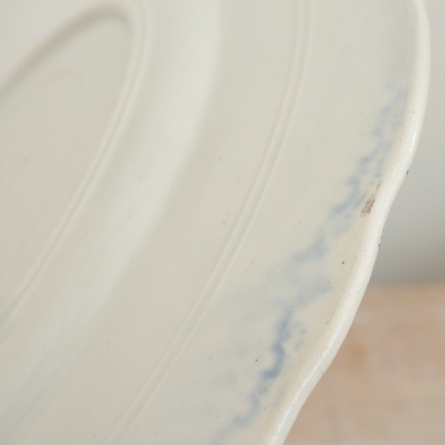 アンティーク プレート デザート皿 REGENCE フランス サンタマン製