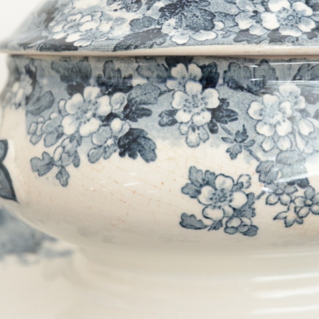 アンティーク ソーシエール RECAMIER フランス サルグミンヌ製 U&C SARREGUEMINES & DIGOIN
