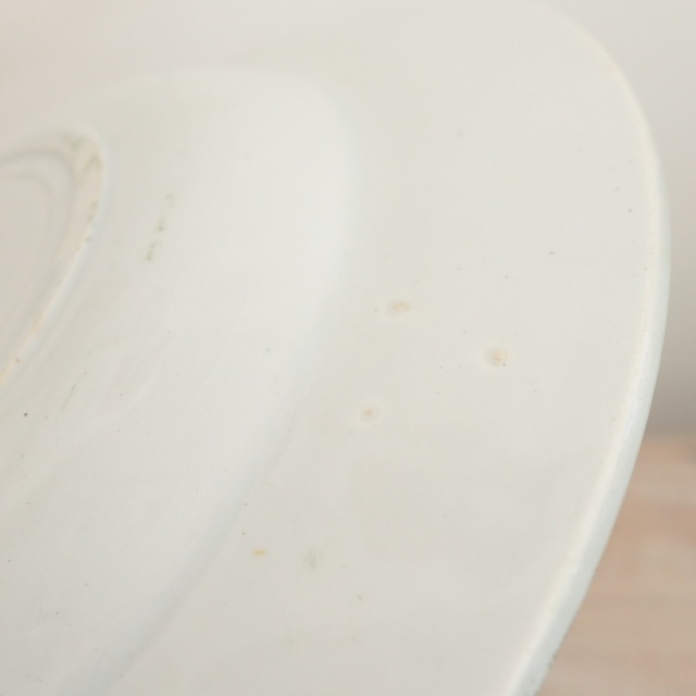 アンティーク プレート ロゼット 深皿 ROSETTE フランス サンタマン製