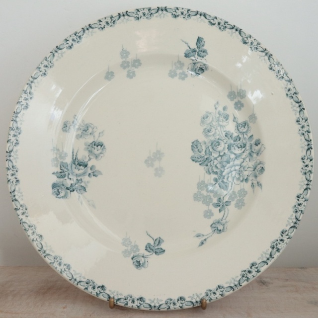 フランス アンティーク ショワジールロワ窯 LUCIE ディナー プレート 平皿