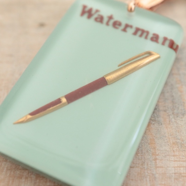 フレンチキーホルダー ブルボン 『Waterman』 ブルボンキーホルダー 万年筆 ウォーターマン WATERMAN