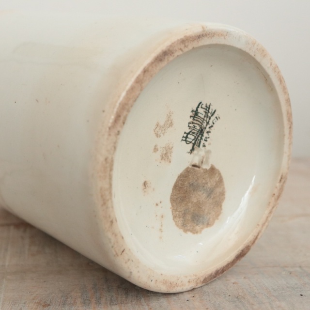 アンティーク ジャムポット FELIX POTIN フランス リュネヴィル製 KG