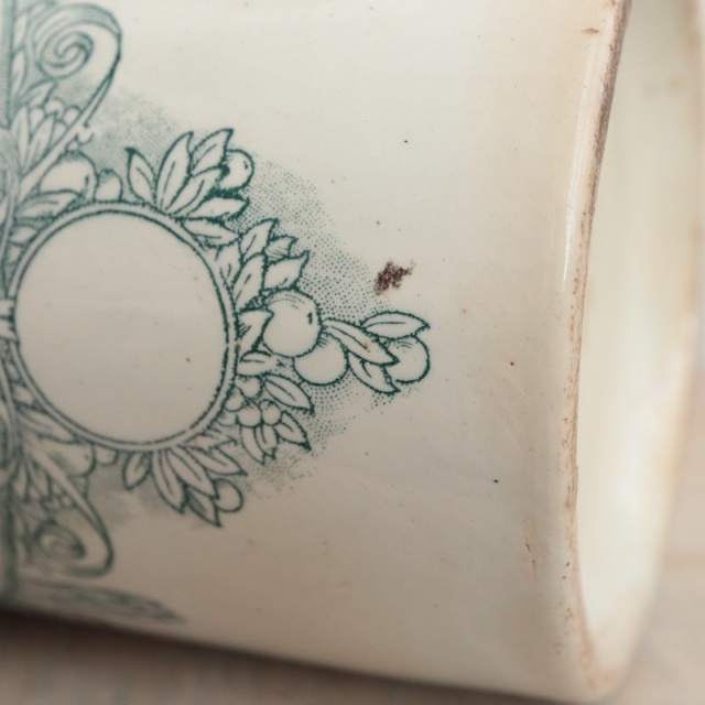 アンティーク ジャムポット FELIX POTIN フランス リュネヴィル製 KG