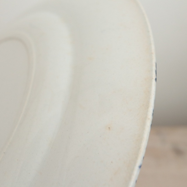 アンティーク プレート 小鳥 皿 フランス ショワジールロワ製 CHOISY