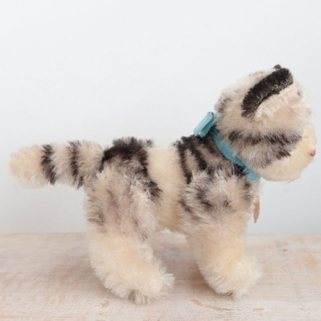アンティーク　シュタイフ　キティキャット アンティーク シュタイフ ネコ Steiff Kitty 10cm