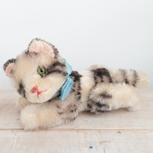 アンティーク シュタイフ ネコ Steiff Kitty 10cm