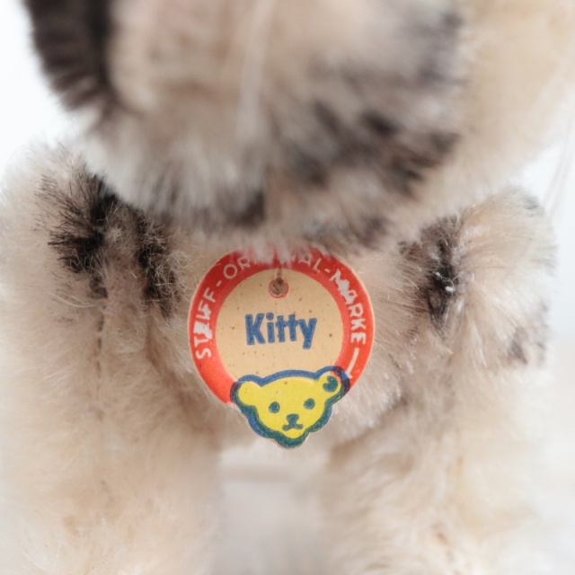 アンティーク シュタイフ ネコ Steiff Kitty 10cm