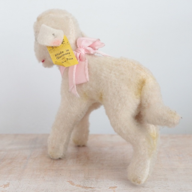 アンティーク シュタイフ ヒツジ Steiff Lamby 10cm