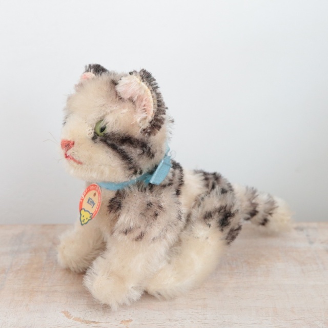 アンティーク シュタイフ ネコ Steiff Kitty 10cm