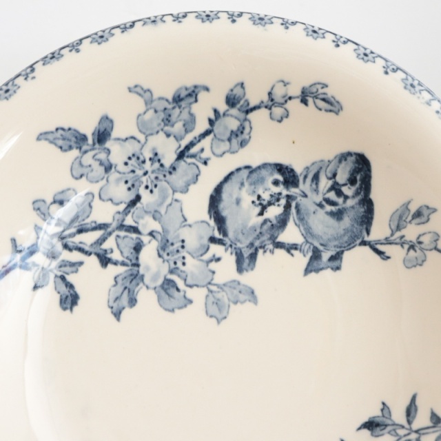 Sarreguemines サルグミンヌ　アンティークコンポティエ　クリスマス Sarreguemines サルグミンヌ アンティークコンポティエ クリスマス