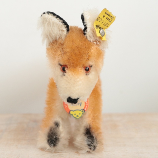 アンティーク シュタイフ キツネ Steiff Xorry 11cm