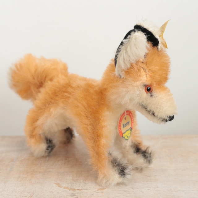 アンティーク シュタイフ キツネ Steiff Xorry 11cm