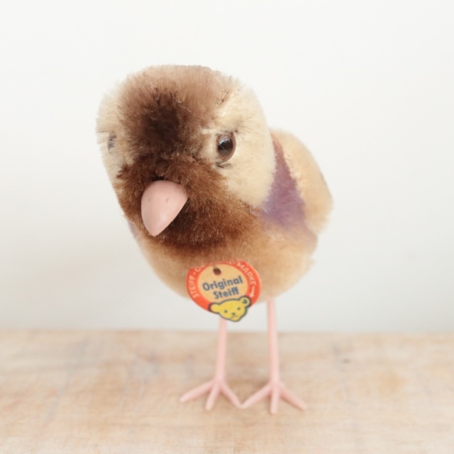 アンティーク シュタイフ スズメ Steiff Spatz 10cm