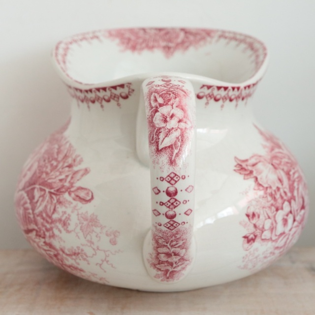 アンティーク ピシェ JARDINIERE フランス ロンウィー製 LONGWY