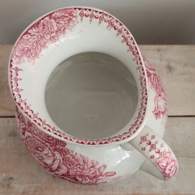 アンティーク ピシェ JARDINIERE フランス ロンウィー製 LONGWY
