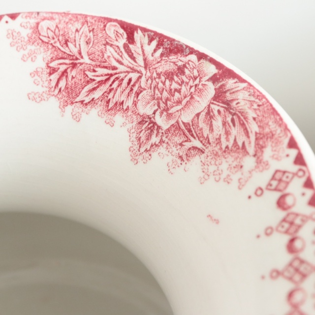 アンティーク ピシェ JARDINIERE フランス ロンウィー製 LONGWY