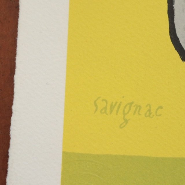 レイモン サヴィニャック セブの圧力鍋 リトグラフ ポスター SEB SAVIGNAC