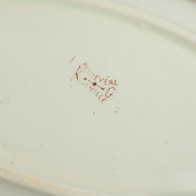 アンティーク ソーシエール PRIMEVERE フランス リュネヴィル製 KG Luneville