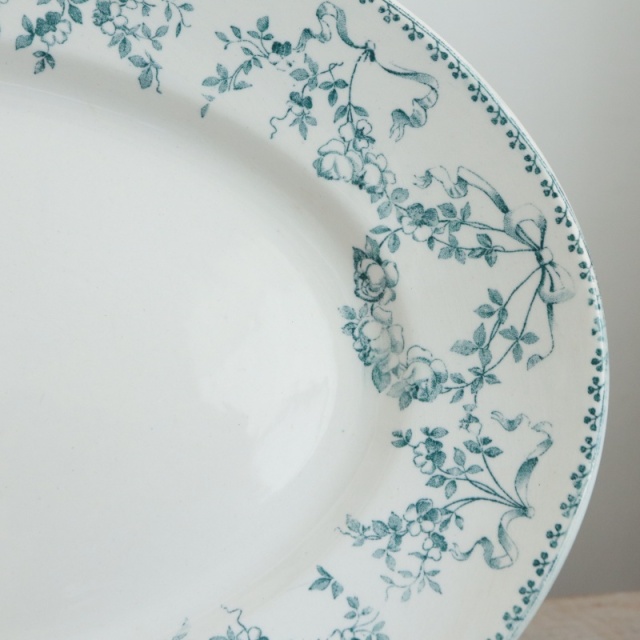 アンティーク オーバルプレート モーツァルト 大皿 MOZART フランス