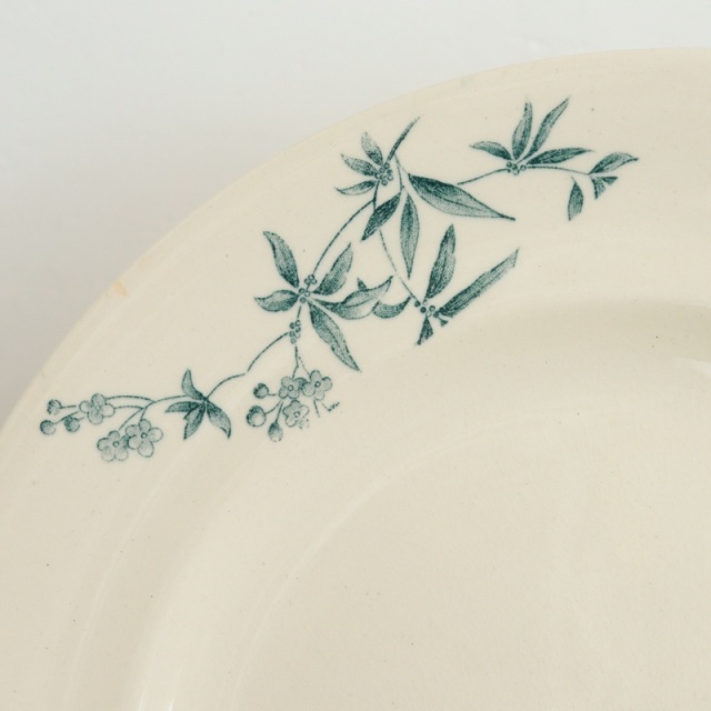 アンティークプレート 小鳥 皿 MIGNON フランス ロンウィー製 LONGWY