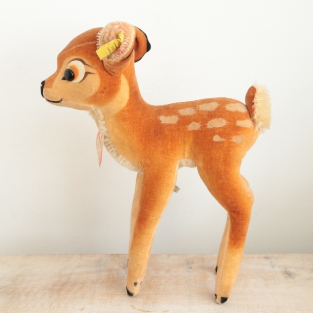 アンティーク シュタイフ バンビ Steiff Bambi 22cm