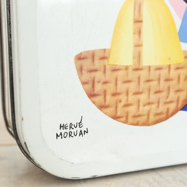 エルベ・モルバン アルザシェンヌ ビスケット缶  L'ALSACIENNE GRILL'OR