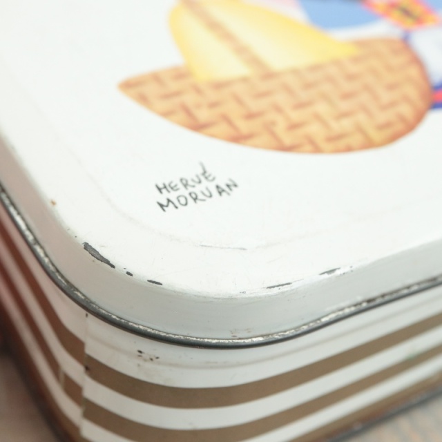 エルベ・モルバン アルザシェンヌ ビスケット缶  L'ALSACIENNE GRILL'OR