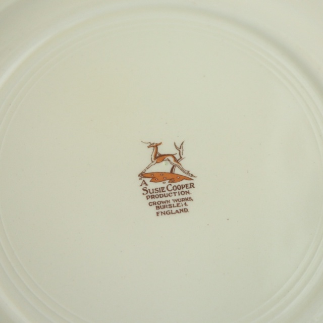スージークーパー ガーデニア ディナープレート SUSIE COOPER