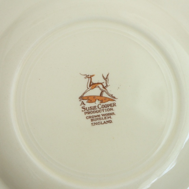 スージークーパー ガーデニア ケーキプレート SUSIE COOPER