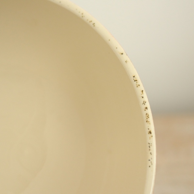アンティーク カフェオレボウル チェリー フランス ディゴワン&サルグミンヌ製 DIGOIN & SARREGUEMINES