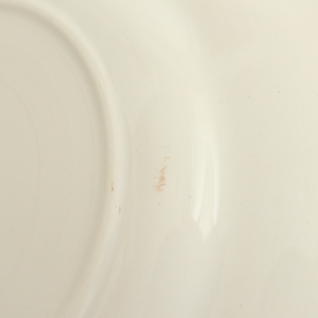 アンティーク プレート LINE デザート皿 フランス サルグミンヌ製 Digoin & Sarreguemines