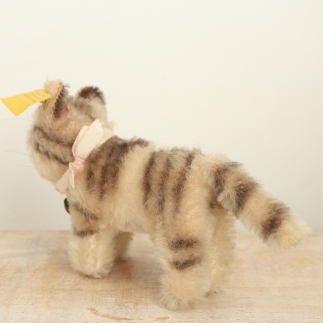 アンティーク シュタイフ ネコ Steiff Tabby 7cm