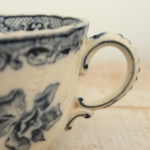 アンティーク コーヒーカップ＆ソーサー フォンタンジュ