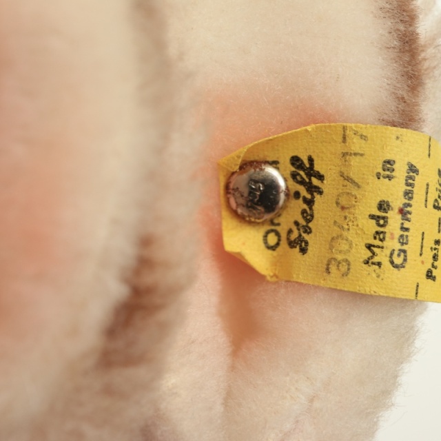 アンティーク シュタイフ ウサギ Steiff Dralon Rabbit 17cm