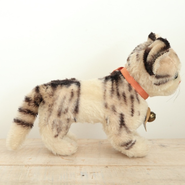 アンティーク シュタイフ ネコ Steiff Tabby 14cm