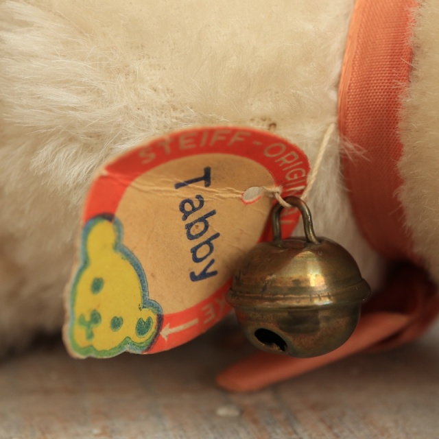 アンティーク シュタイフ ネコ Steiff Tabby 14cm