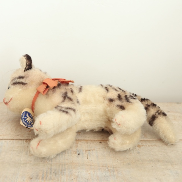 アンティーク シュタイフ ネコ Steiff Tabby 14cm