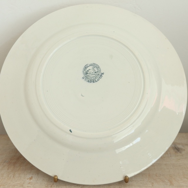 アンティークプレート グアドループ 皿 GUADELOUPE フランス  